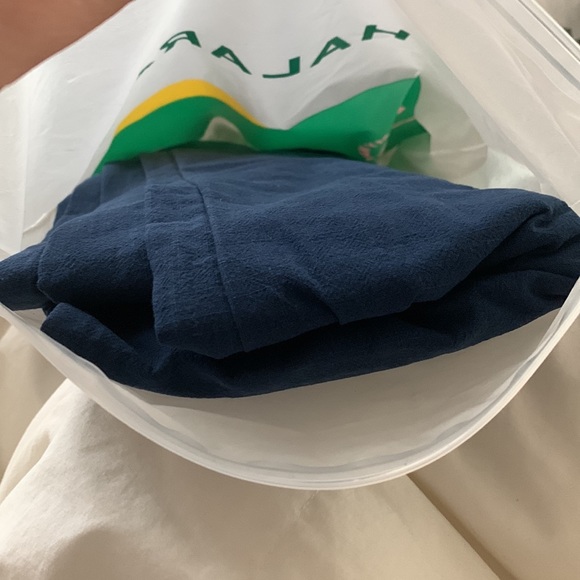 NWT HALARA High Waisted Plicated Side Pocket Wide Leg Flowy Casual Cotton Pants - Picture 5 of 5